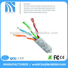 CAT5 CAT5E 1000 футов GRAY BULK UTP LAN NETWORK ETHERNET CABLE